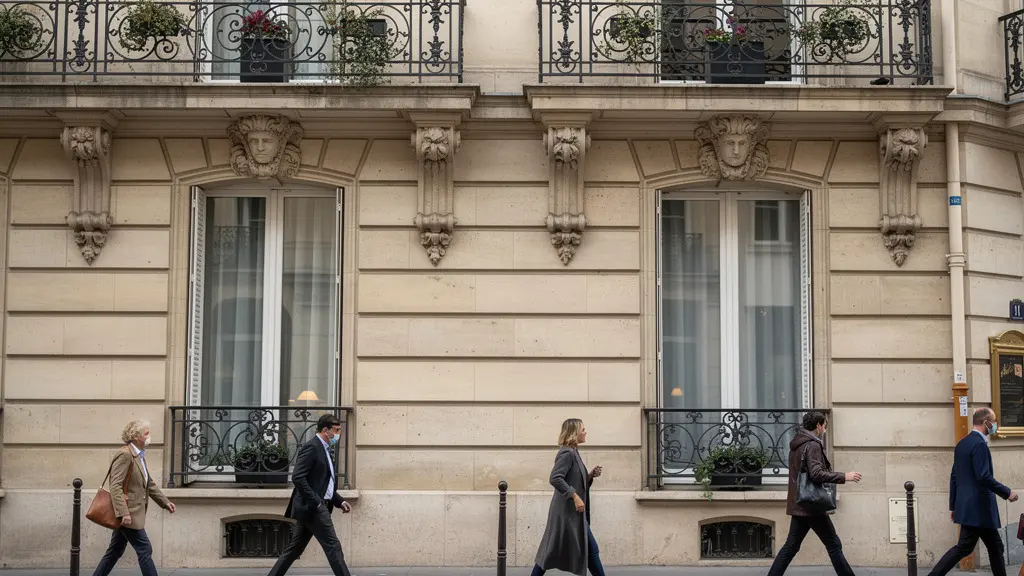 Immeuble haussmannien typique du 1er arrondissement de Paris estimation immobilière